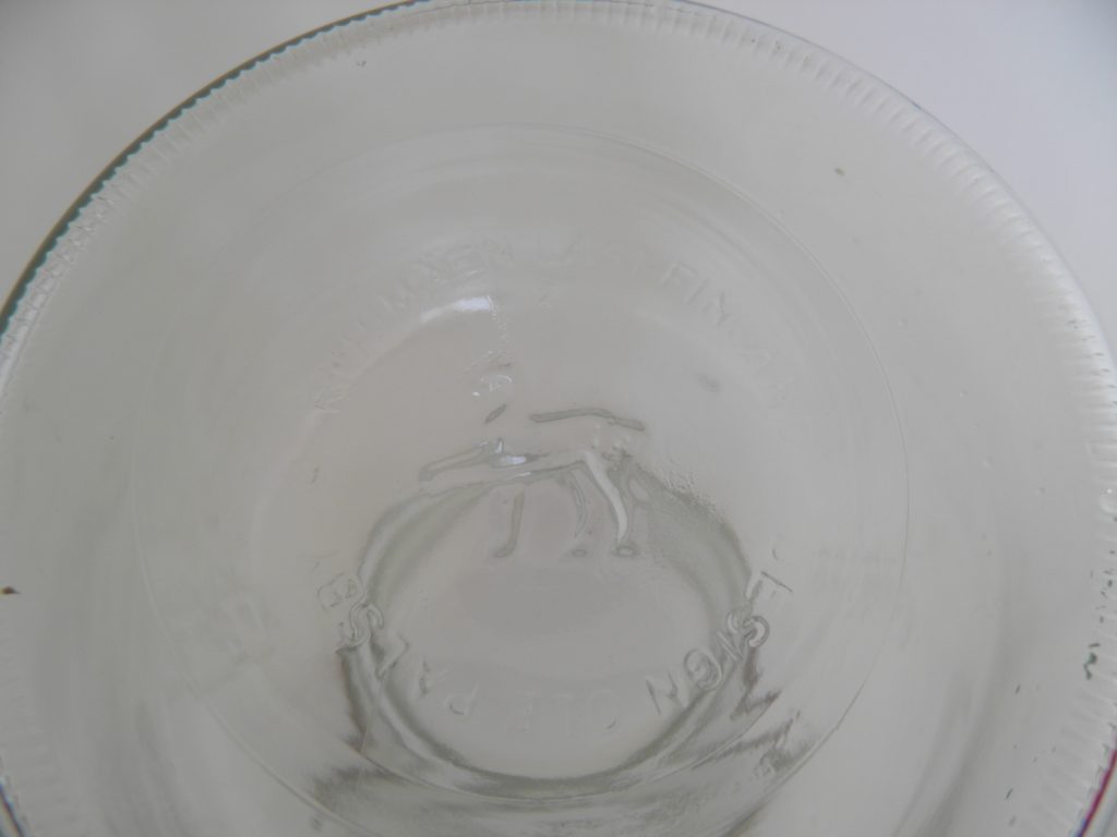 Lasipurkki 1 l Ole Palsby Riihimäen lasi MYYTY - Image 4
