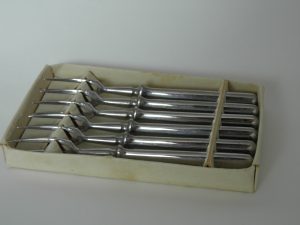 Leikkelehaarukat 6 kpl Sorsakoski  -MYYTY! Retronomi verkkokauppa