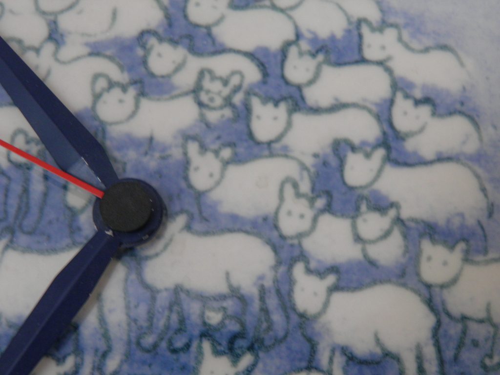 Lampaat seinäkello H Liukko-Sundström MYYTY - Image 2
