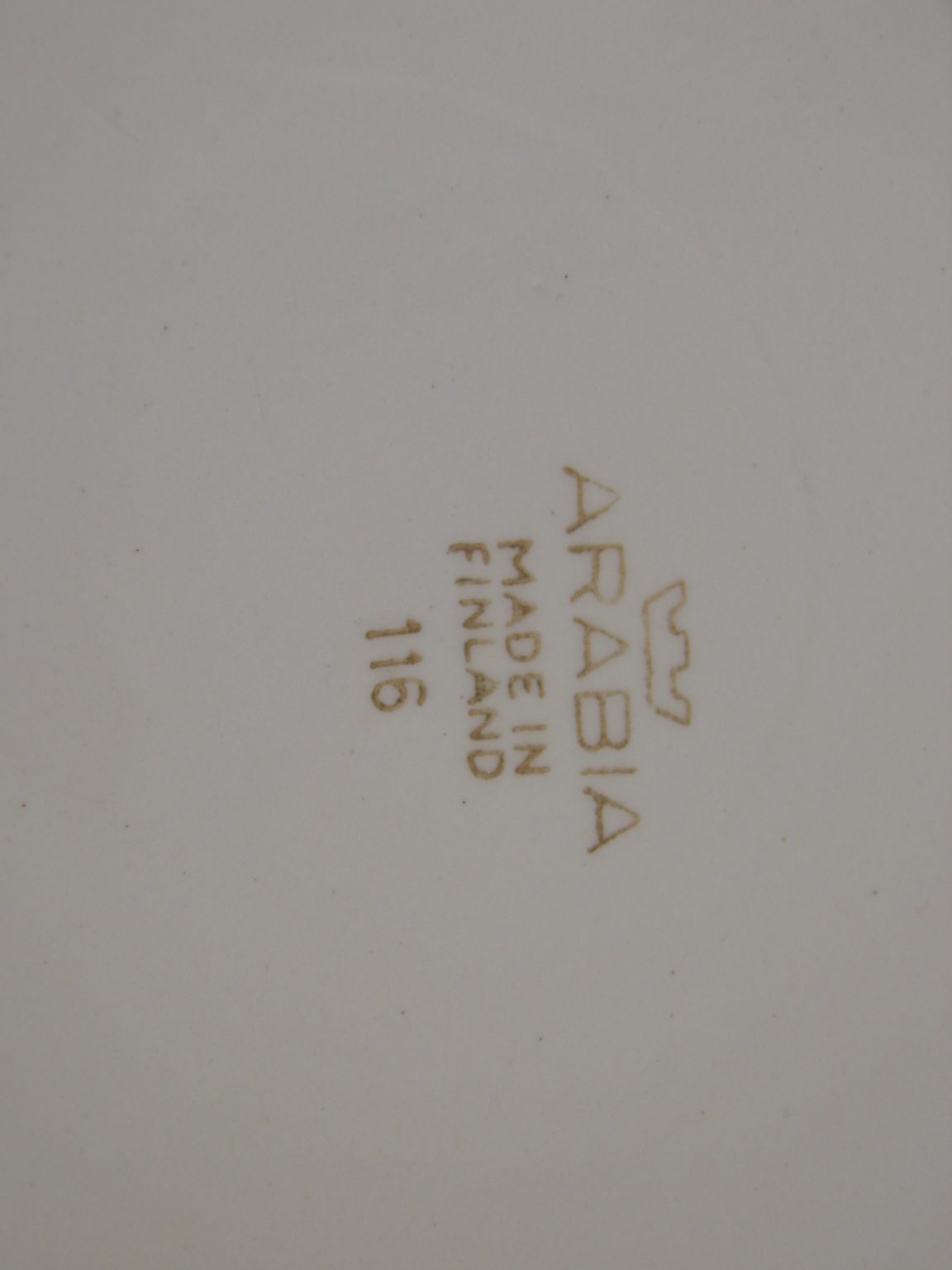 Lasten lautanen Hupi Arabia MYYTY - Image 4