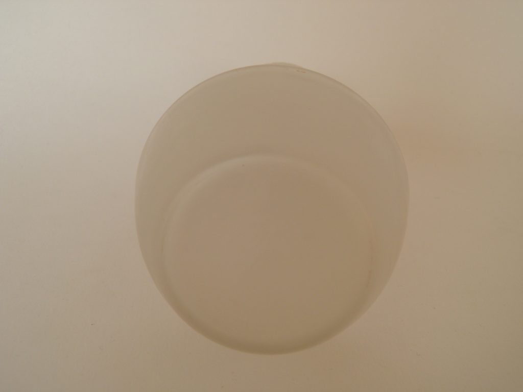 Maalattu maljakko mattalasi orvokit - Image 5