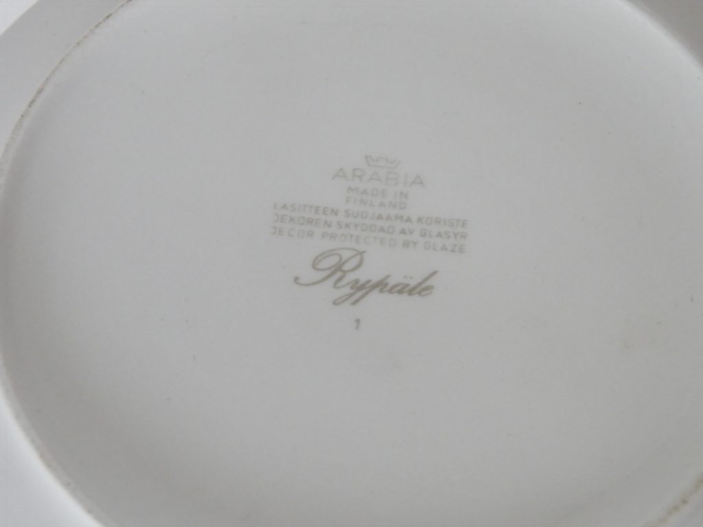 Rypäle -kulho ruskea Arabia MYYTY - Image 4