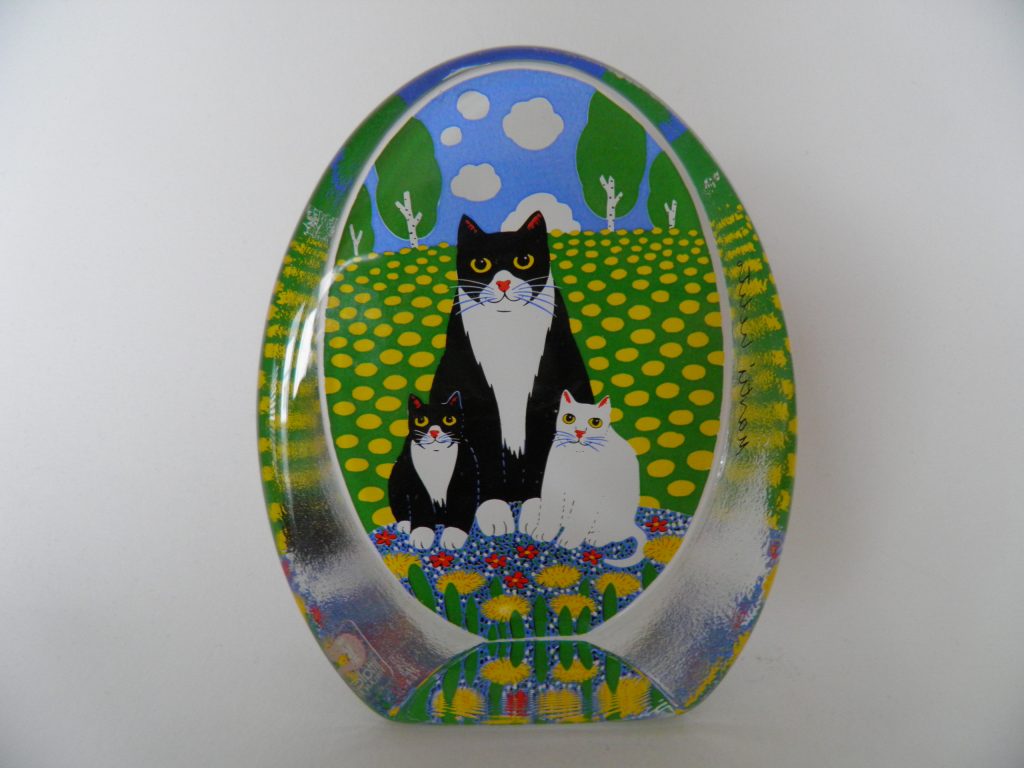 Lasikortti Perhepotretti Martti Lehto Iittala