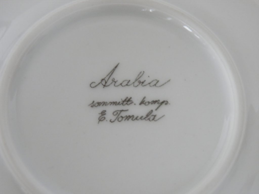 Maikki mokkakuppi sininen Esteri Tomula Arabia MYYTY - Kuva 5