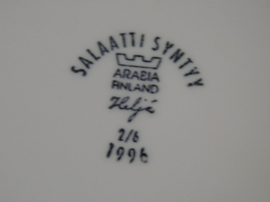 Salaatti syntyy -lautanen Heljä Liukko-Sundström - Image 4