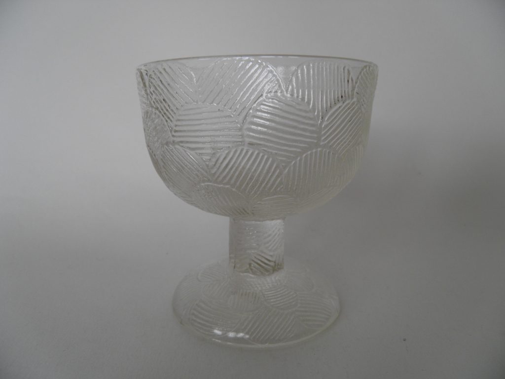 Miranda Dessert Bowl clear glass