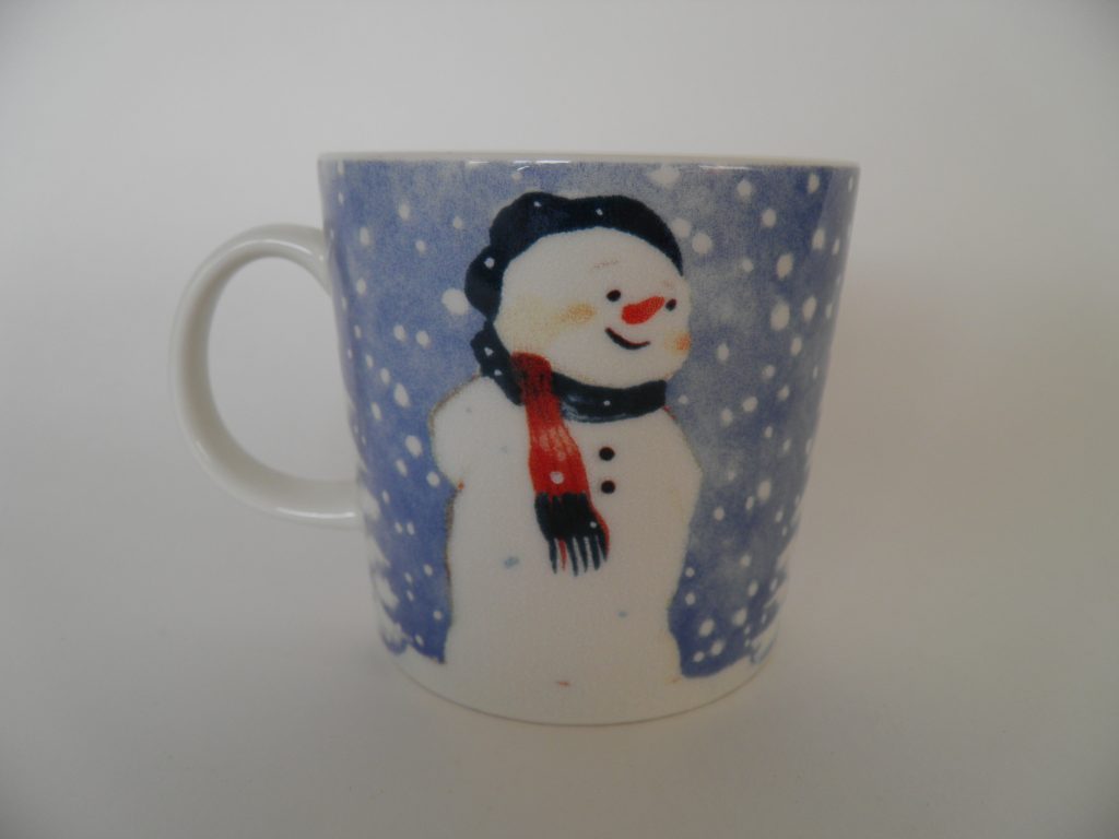 Snowman mug Arabia