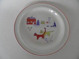 Matin Matka lasten lautanen MYYTY Retronomi verkkokauppa
