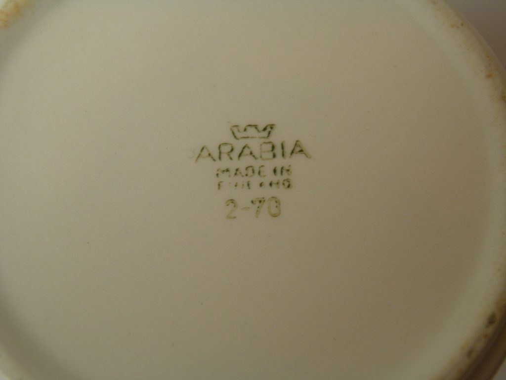 Mamselli purkki Arabia MYYTY - Kuva 6