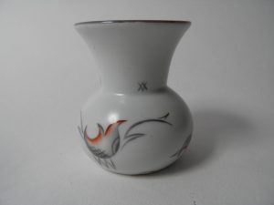 Maljakko pieni art deco, kuvio Korall MYYTY Retronomi verkkokauppa