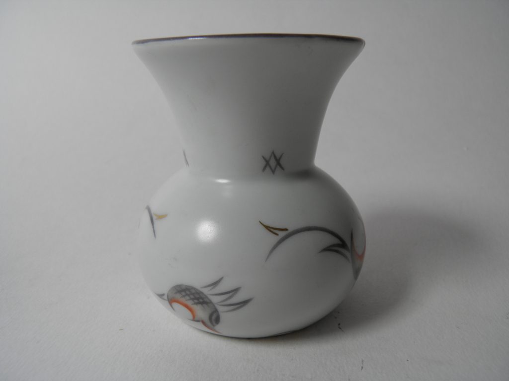 Maljakko pieni art deco, kuvio Korall MYYTY - Kuva 2