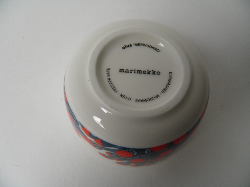 Merivuokko annoskulho Marimekko MYYTY - Image 4