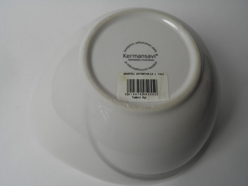 Manteli leivontakulho 2,5 l Kermansavi MYYTY - Image 3