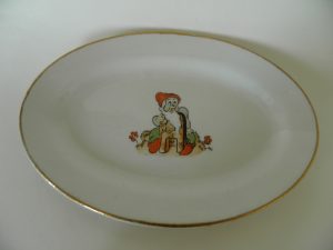 Lasten vanha lautanen  -MYYTY! Retronomi verkkokauppa