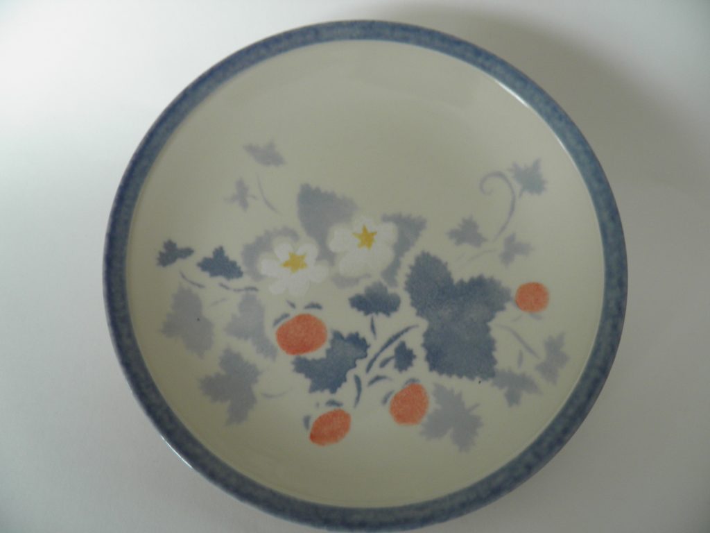 Mansikka plate 21 cm Pentik