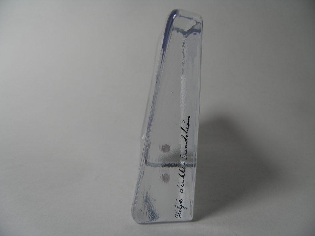 Lumen hiljaisuus lasikortti - Image 2