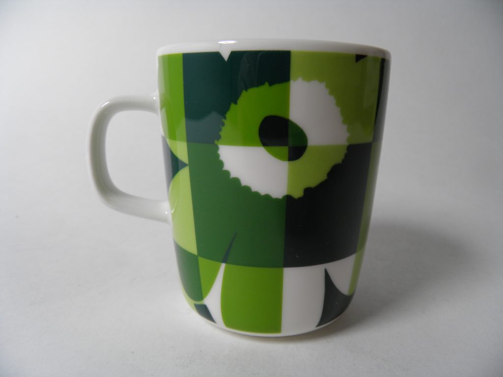 Ruutu-unikkomuki vihreä Marimekko MYYTY - Image 2