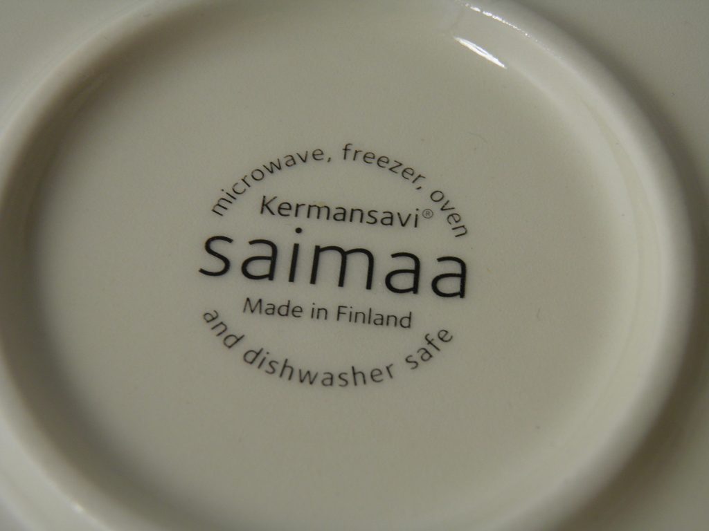 Saimaa lautanen kermanvärinen Kermansavi MYYTY - Image 4