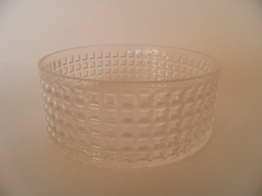 Ruuturitari Dessert Bowl Nuutajärven lasi