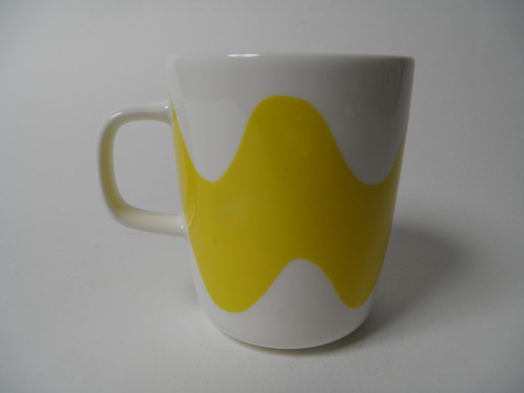 Lokki muki keltainen Marimekko MYYTY
