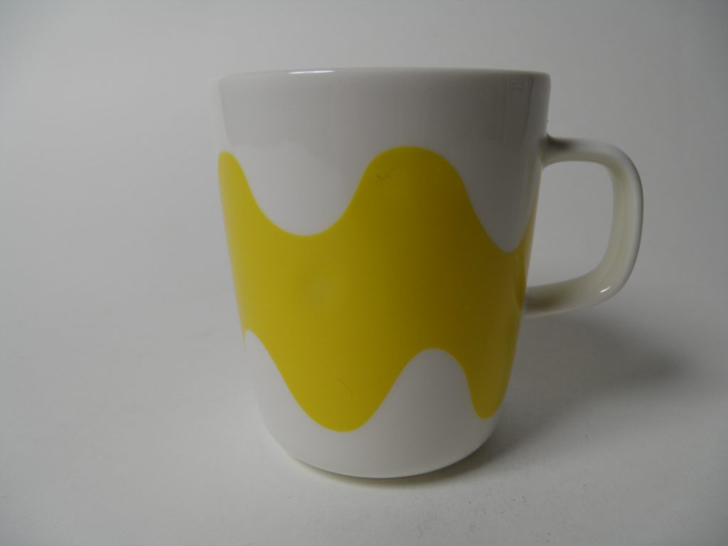 Lokki muki keltainen Marimekko MYYTY - Kuva 2