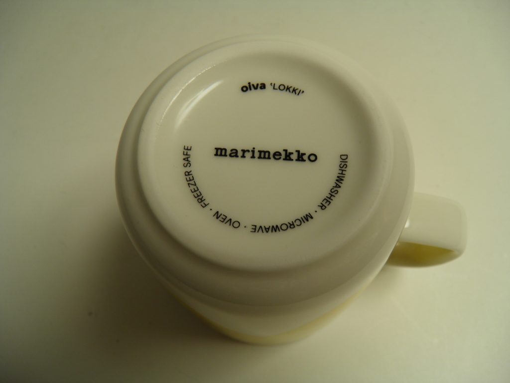 Lokki muki keltainen Marimekko MYYTY - Kuva 4
