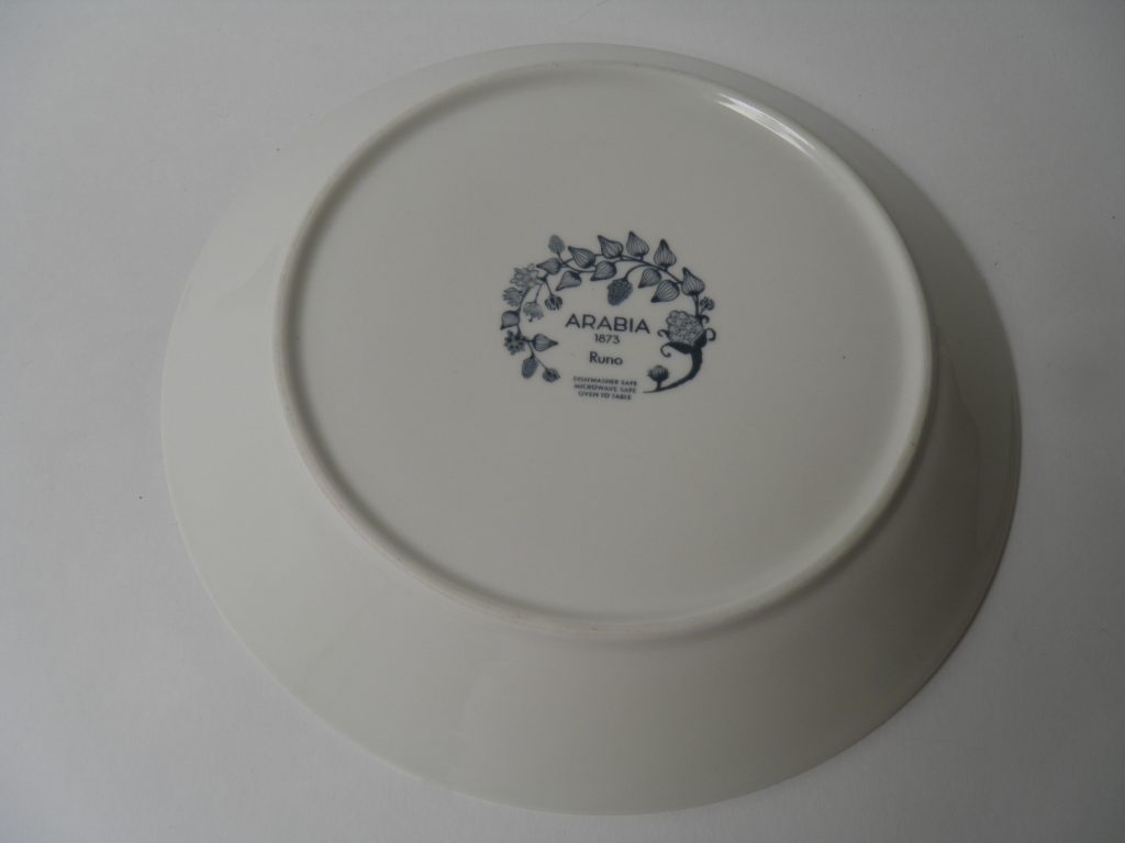 Runo Syyshehku matala ruokalautanen MYYTY - Image 2
