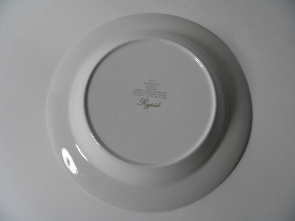 Rypäle keittolautanen Arabia MYYTY - Image 4