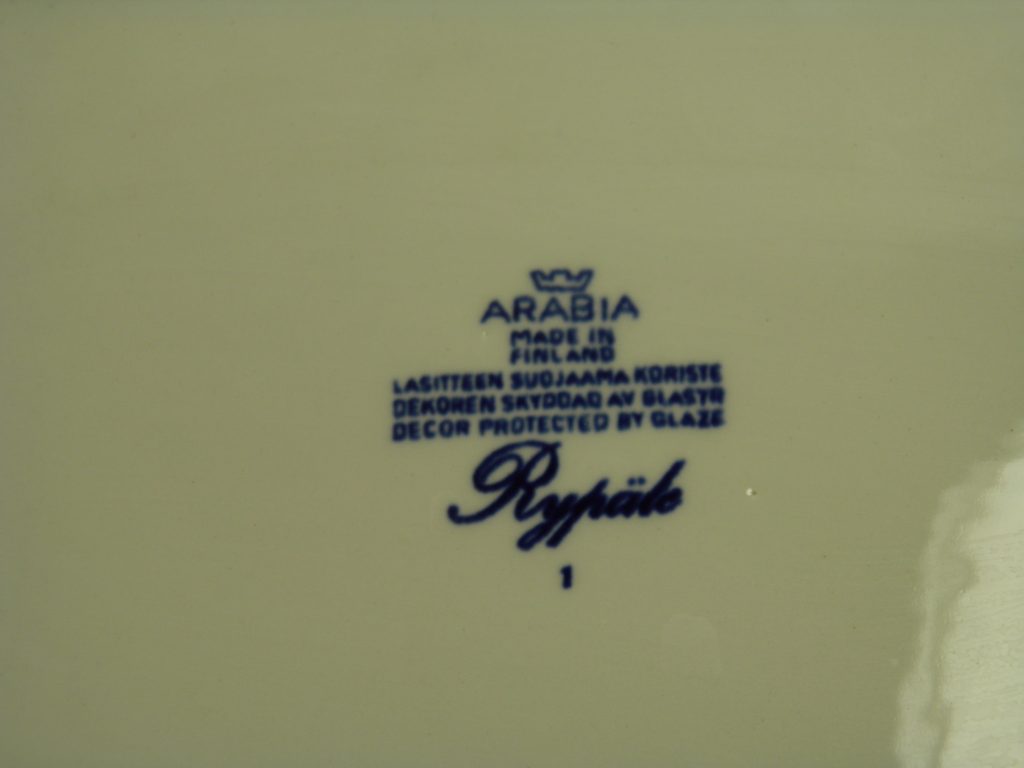 Rypäle tarjoiluvati suuri Arabia MYYTY - Image 4
