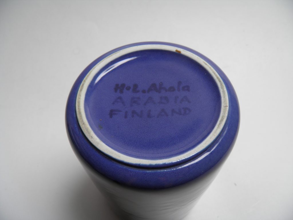Maljakko tummansininen HLA Arabia MYYTY - Kuva 3