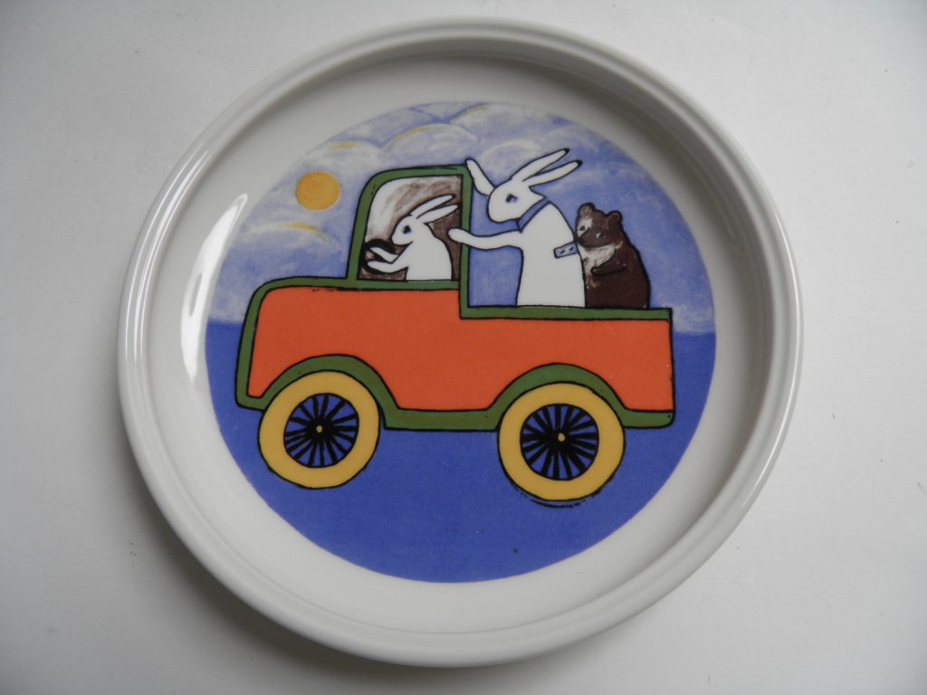 Travel the world plate HLS SOLD