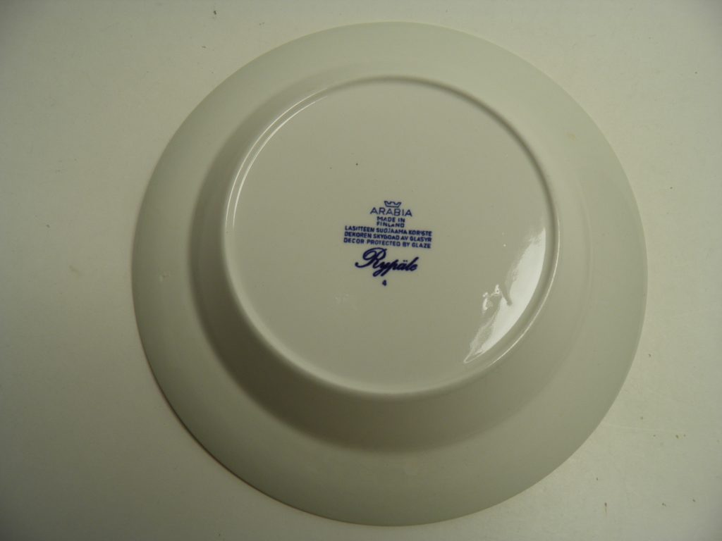 Rypäle keittolautanen sininen MYYTY - Image 3