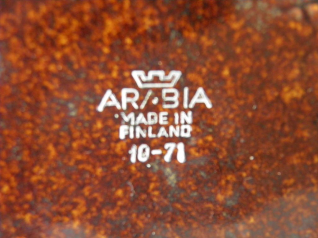 Pyöreä keraaminen purkki Arabia MYYTY - Image 5