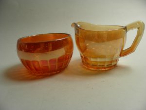 Lysterikermakko ja -sokerikko Riihimäen lasi MYYTY Retronomi verkkokauppa
