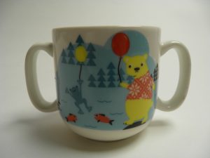Lysti muki Karhu sininen Arabia MYYTY Retronomi verkkokauppa
