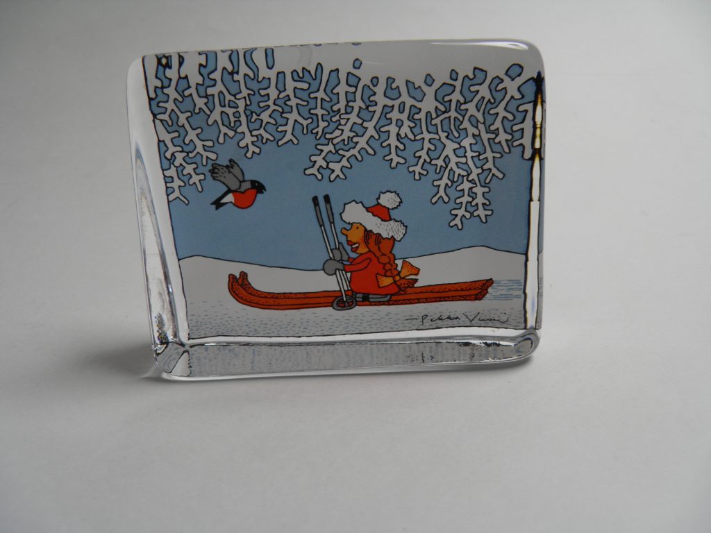 Lasikortti Tonttutyttö Iittala