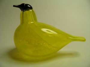 Liivia keltainen Oiva Toikka MYYTY Retronomi verkkokauppa