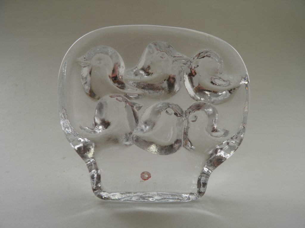 Lasikortti Linnut Iittala MYYTY - Image 3