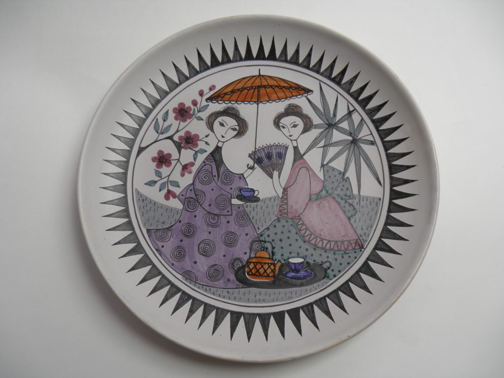 Saucer Laila Zink Kupittaaan Savi SOLD