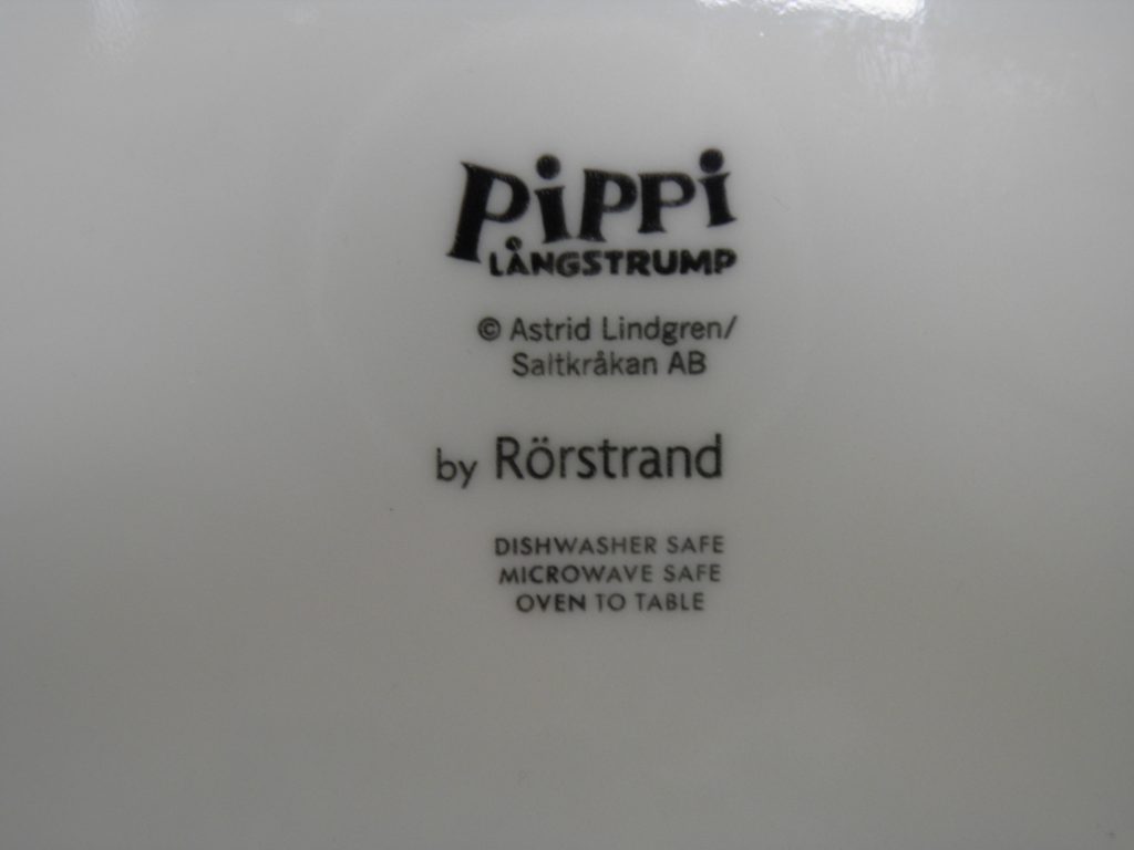 Minä olen Peppi Pitkätossu -lautanen Rörstrand - Image 4
