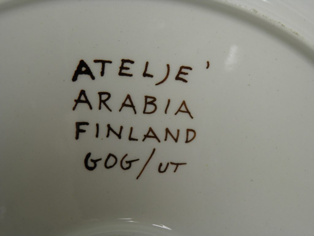 Köökki tarjoilulautanen Arabia MYYTY - Image 4
