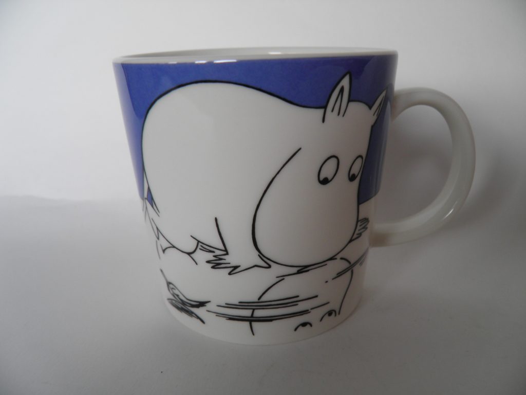 Moomin mug Moomin on ice new