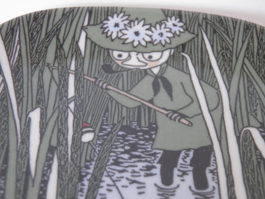 Muumi-seinälautanen Nuuskamuikkunen ja Pikku Myy - Image 3