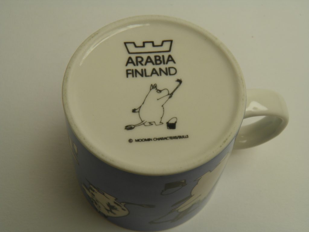 Muumi-muki Sininen Maalaavat Muumit MYYTY - Image 4