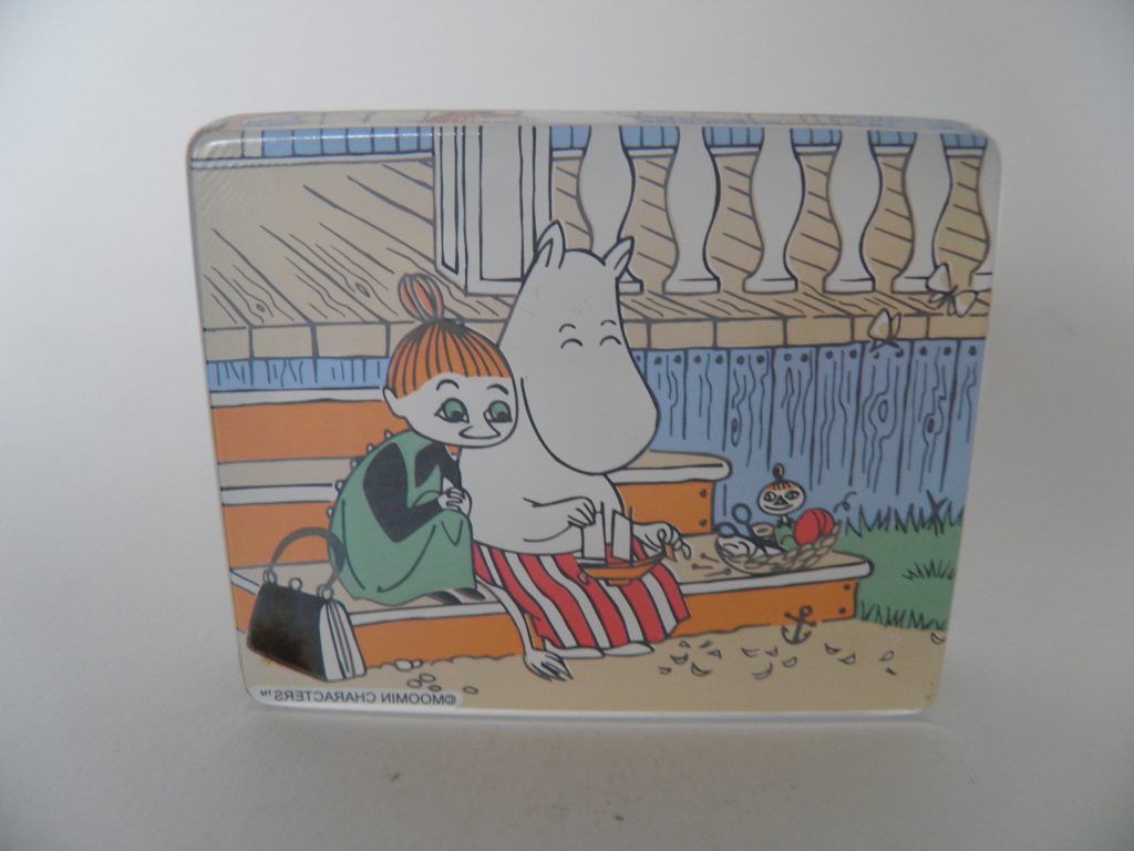 Muumimamma ja kaarnalaiva -lasikortti MYYTY - Image 3