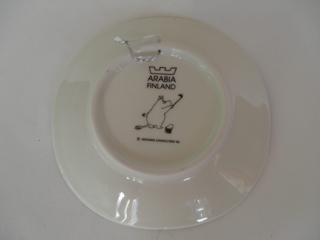 Muumi-seinälautanen Ystävyys Arabia MYYTY - Image 3