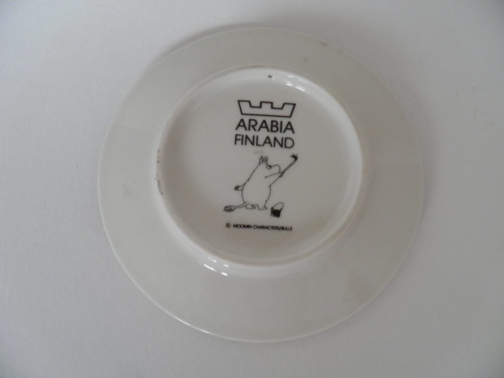 Muumi-seinälautanen Joulukortti Arabia MYYTY - Image 2
