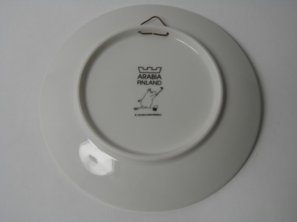 Muumi-seinälautanen Joululautanen 19,5 cm Arabia MYYTY - Image 4