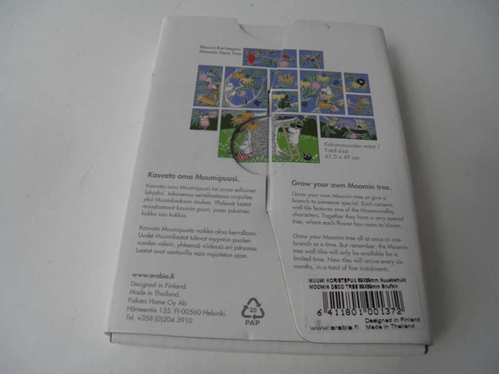 Muumipuu -laatta Nuuskamuikkunen - Image 2