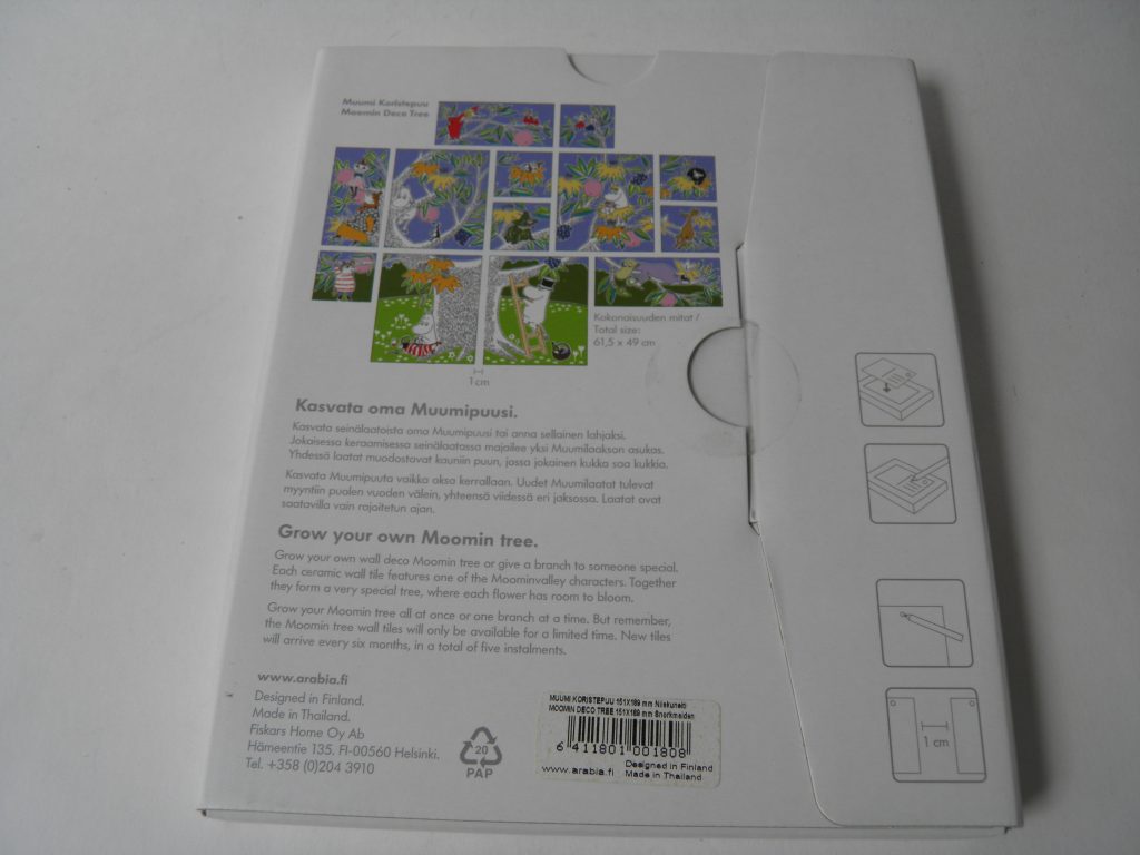 Muumipuu -laatta Niiskuneiti MYYTY - Image 3